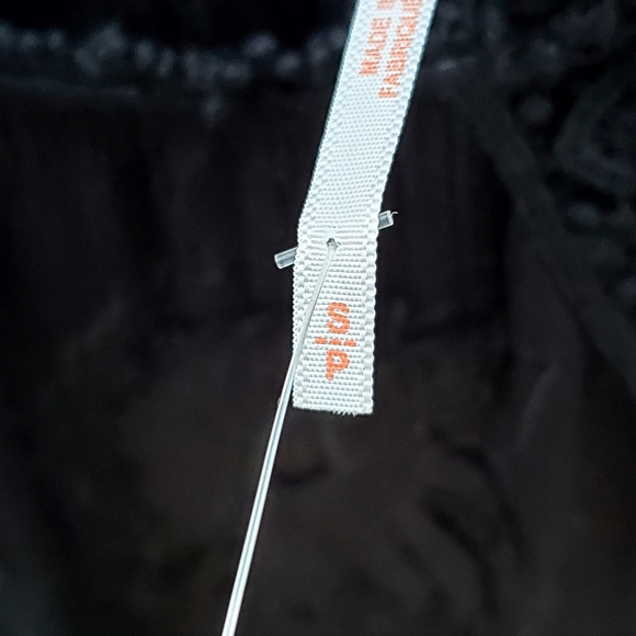 Free People Piece of Your Heart Embroidered Lace Mini Dress. S - Picture 4 of 10